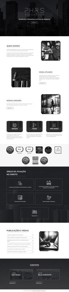 Print do site implementado