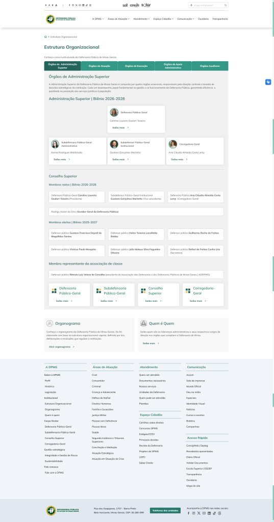 dpmg – estrutura-organizacional