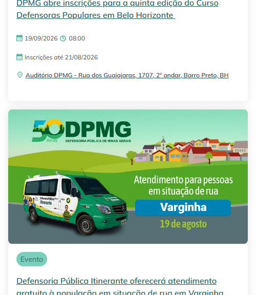 dpmg – sala de imprensa – mobile